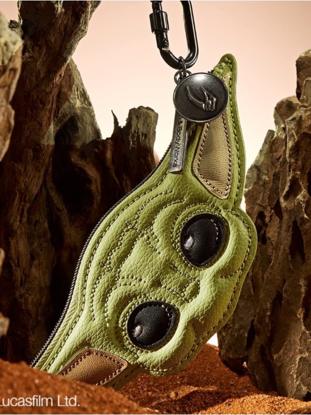 Star Wars Grogu Coin & Keychain Pouch by Bath & Body Works